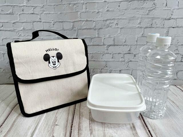 【otonaMUSE（オトナミューズ）7月号増刊】続いて大サイズのタッパーと500mlのペットボトル2本を入れてみます！