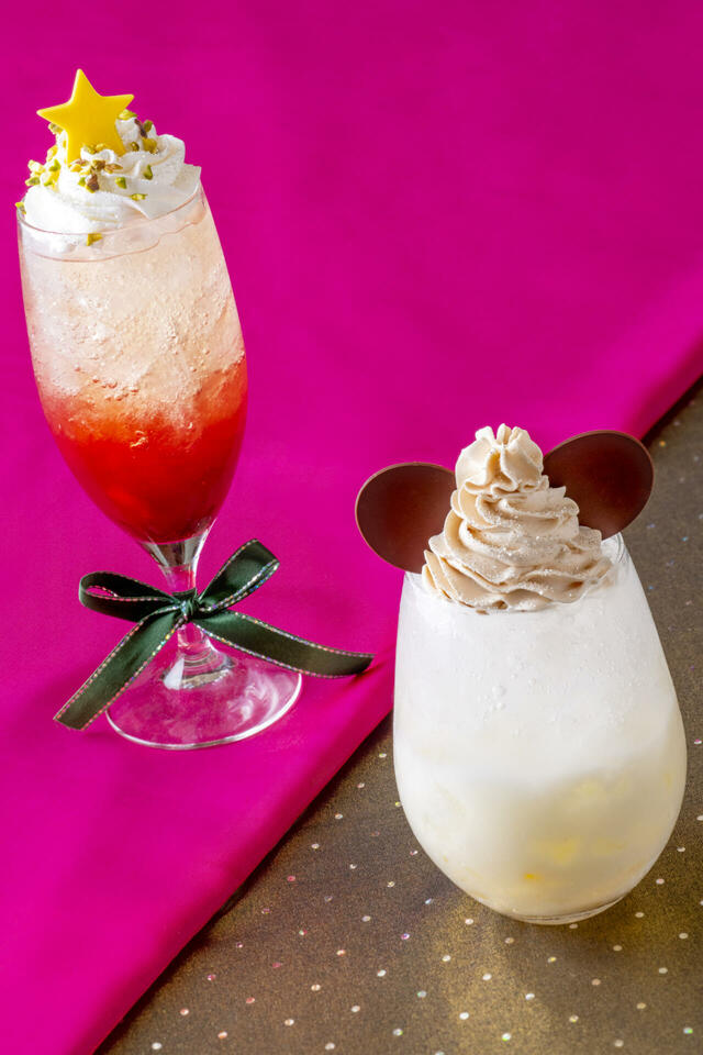 ドリーマーズ・ラウンジ ディズニー・クリスマス” スペシャルドリンク リルリンリン/ツリー