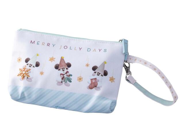 スーベニアおてふきキャリー 対象メニューにプラス1,300円|東京ディズニーリゾート「ディズニー・クリスマス」フードスーベニア|発売日:2025年11月1日(土)