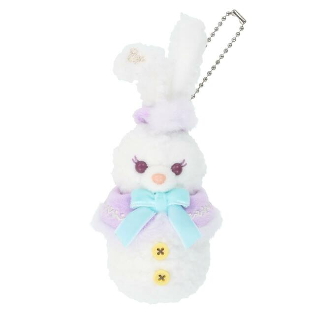 ぬいぐるみチャーム 2,300円|「ダッフィー&フレンズのシークレット・オブ・スノーウィーデイ」グッズ|販売店舗:東京ディズニーシー「マクダックス・デパートメントストア」|発売日:2025年11月4日(火)