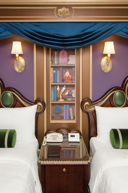 東京ディズニーランドホテル「ディズニー美女と野獣ルーム」©Disney