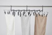 幅が変えられるインテリア洗濯ハンガー 