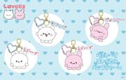【らぶいーず】ぬいぐるみバッグチャーム:¥1,749(税込)