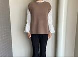 【UNIQLO　サイドスリットベスト】ほぼオールシーズン着られる