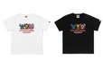 BAPE® X DISNEY STITCH AND ANGEL BABY MILO® TEE COLOR: WHITE, BLACK ￥8,800- (税込)【BAPE® × STITCH】