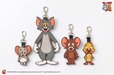 【トムとジェリー×OJAGA DESIGN】OJAGA DESIGN トムとジェリー キーホルダー（全身）／キャラクターの大きさによってキーホルダーのサイズが違うのもポイント