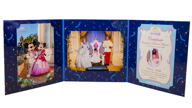 シンデレラのプリンセス・ウェルカム 2016 写真台紙