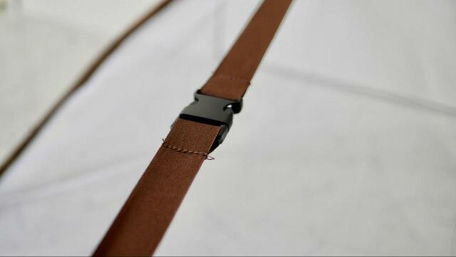 【お部屋で平干しネット】カチッとはめ込むだけでネットがアーチ状になります