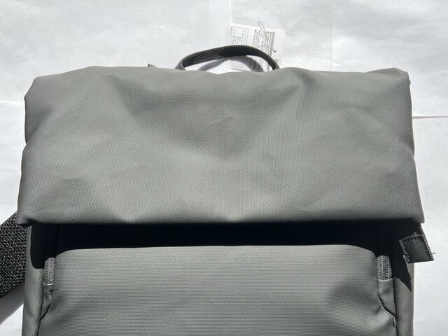 【カインズ TRADDYファスナーが隠れるバックパック】ファスナーがしっかり隠れるので防犯面も安心