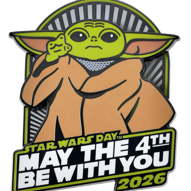 スター・ウォーズ グローグー ピンバッジ May the 4th 2026 1,800円