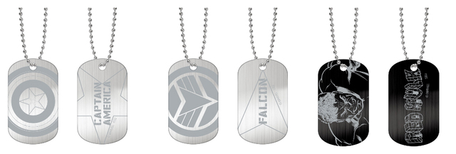E賞 ドッグタグキーホルダー|Happy くじ / MARVEL 『キャプテン・アメリカ:ブレイブ・ニュー・ワールド