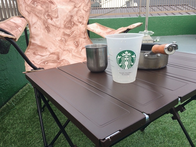 【ワークマン ワイド耐熱フィールドテーブル】キャンプの必需品!