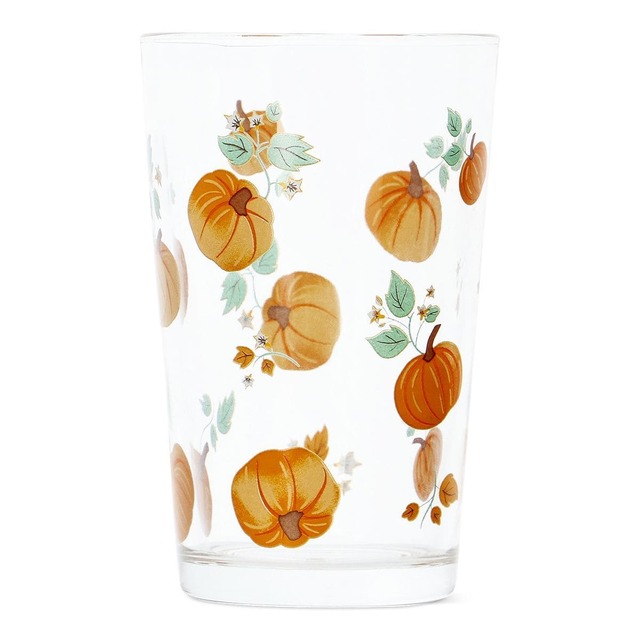 【フライングタイガー／グラス 275円】普段使うグラスだって秋仕様に。