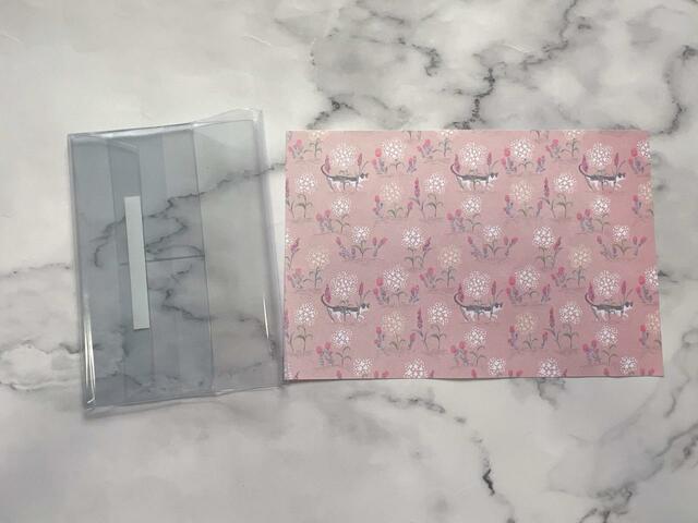 お気に入りの紙を選んだら…