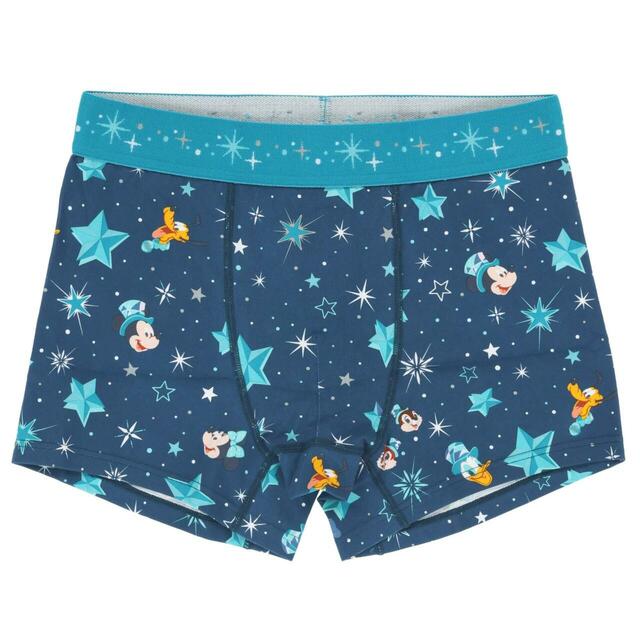ボクサーパンツ 1,900円|「東京ディズニーシー25周年“スパークリング・ジュビリー”」スペシャルグッズ|販売店舗:東京ディズニーシー「エンポーリオ」|発売日:2026年4月8日(水)
