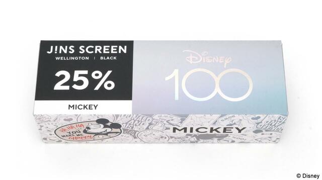 JINS SCREEN / Disneyデザインシリーズ ￥5,500｜Disney 100 アイウエアコレクションby JINS