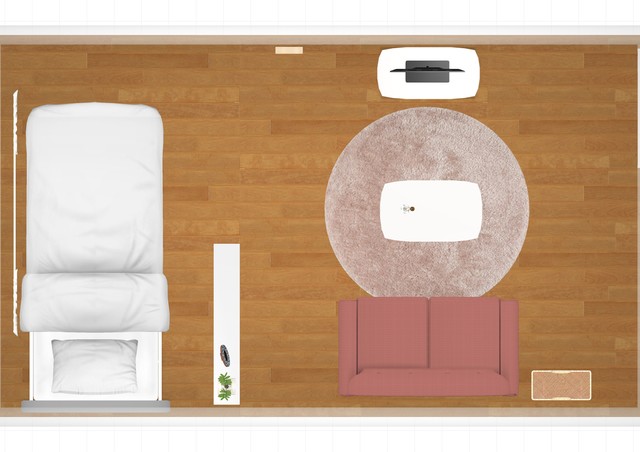 壁面沿いパターン 