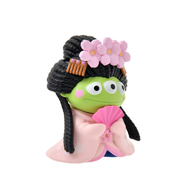 リトル・グリーン・メン／エイリアン マスコット 着物 Sakura 1,900円