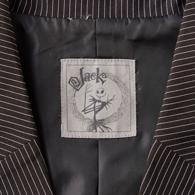 ストライプテーラードジャケット「ナイトメアー・ビフォア・クリスマス／ジャック」｜￥ 12,900 （税込）