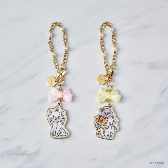 2wayバッグチャーム2種 ¥4,400｜サマンサベガ『おしゃれキャット マリー』コレクション