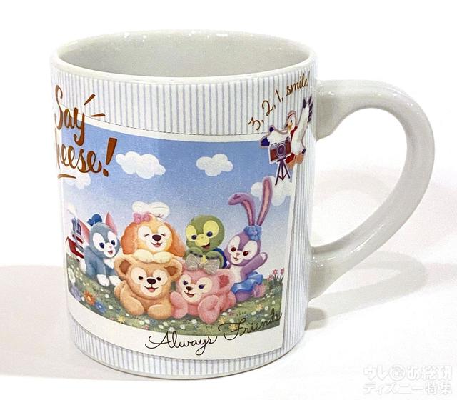 「ダッフィー&フレンズのSay cheese!」スーベニアカップ