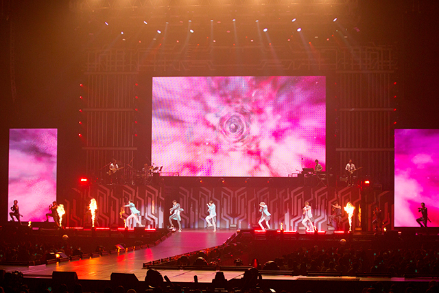 SHINeeの3度目の全国ツアー・ァイナルの様子