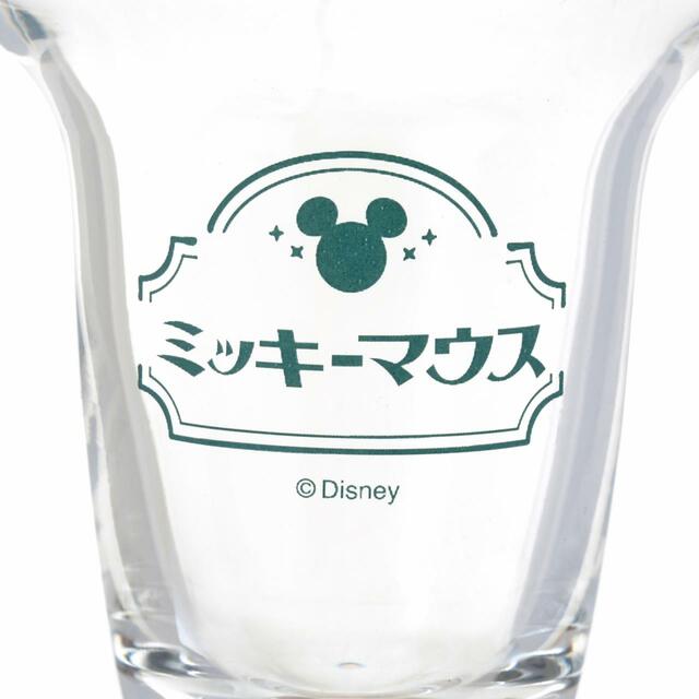 ミッキー パフェグラス DISNEY レトロ喫茶 1,980円