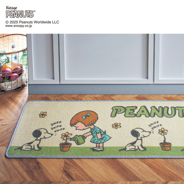 プリントキッチンマット 「スヌーピー」｜￥2,990～5,890（税込）