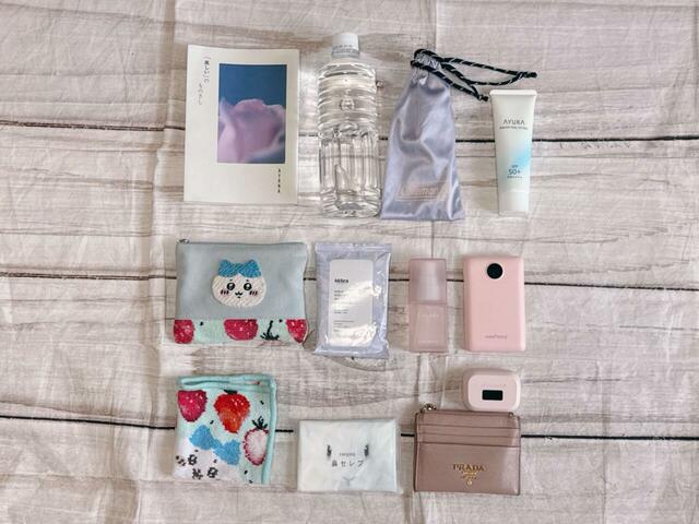 これだけの荷物が収納できました