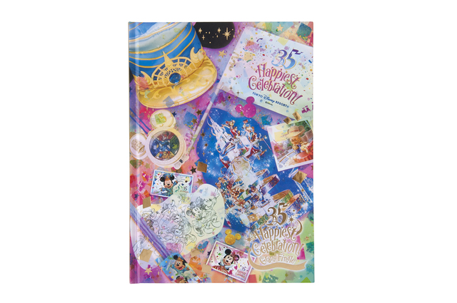 ノート 1,500円｜縦約19×横約13.5×厚さ約1.5cm｜東京ディズニーランド「グランドエンポーリアム」、東京ディズニーシー「エンポーリオ」｜東京ディズニーリゾート35周年グランドフィナーレ