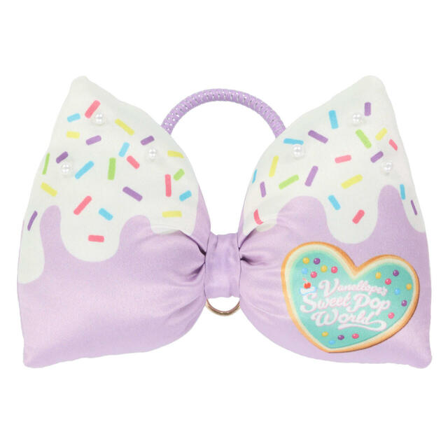 ヘアゴム 1,300円｜ディズニー・パルパルーザ「ヴァネロペのスウィーツ・ポップ・ワールド」スペシャルグッズ｜販売店舗：東京ディズニーランド「ディズニー＆カンパニー」｜発売日：2025年1月14日（火）