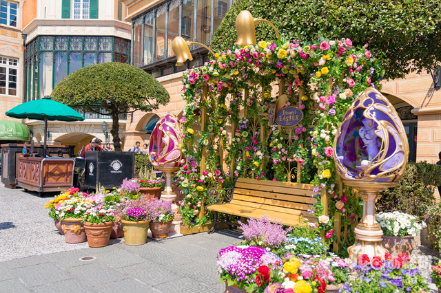 メディテーレニアンハーバーのフォトスポット｜東京ディズニーシー2017年「ディズニー・イースター」