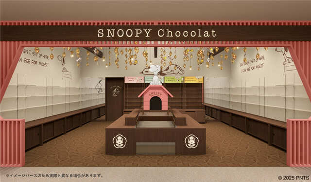 【SNOOPY Village】1F日本の古都・京都発のチョコレートブランド「SNOOPY Choolat」