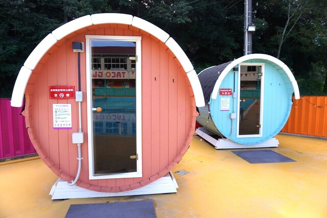 【TACO GLAMP THE MEXICO】バレルサウナ