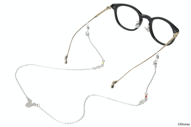 グラス＆マスクコード｜2,100円（税込）｜Disney Collection created by Zoff | Disney100 “STEAMBOAT WILLIE”