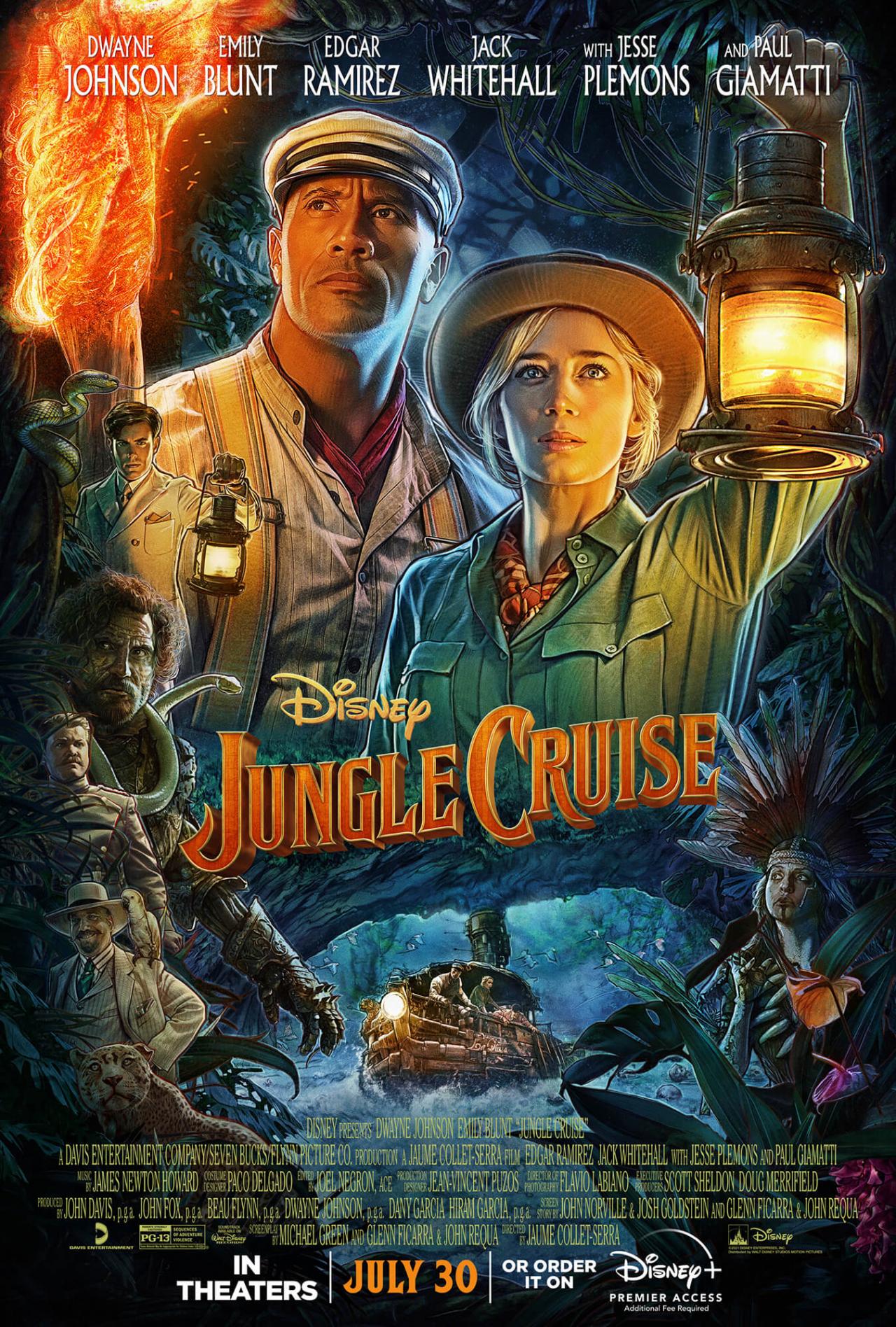 ディズニーランド　ジャングルクルーズ　　ポスター　　海外購入 ディズニーランドの人気アトラクションが映画に！『ジャングル