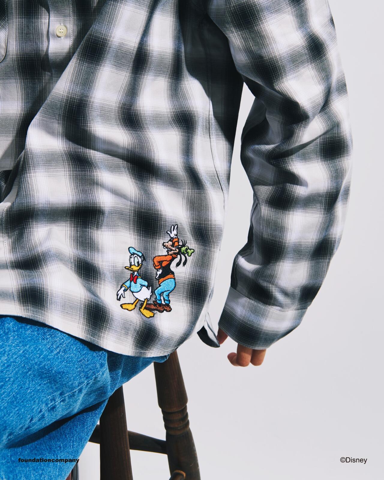 WIND AND SEA ミッキー刺繍 ブラックスウェット 12/4発売｜WIND AND SEA × Disney Black collection 