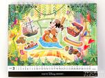 3月：東京ディズニーリゾート　2025 カレンダー（卓上）