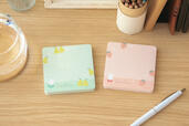 【ミッフィー×郵便局限定グッズ】ブロックメモ（Pink・Green）／各税込660円