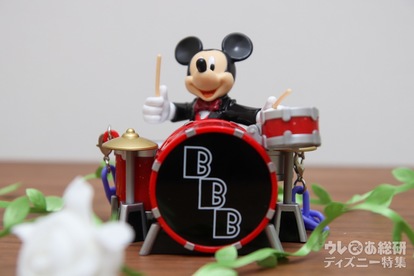 待望の再開! ディズニー【BBB】ミッキーのドラムがフィギュアのような ...