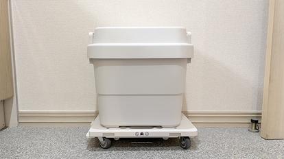 無印良品 MUJI 頑丈収納ボックス ホワイト 平台車 6個セット 無印良品の「平台車✕頑丈収納ボックス」で、キッチン掃除がラクになっ