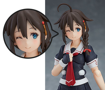 艦これ】白露型の駆逐艦「figma 時雨改二」発売決定、「笑顔」や