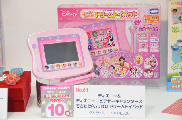 10位 ディズニー&ディズニー【女の子向け玩具】部門