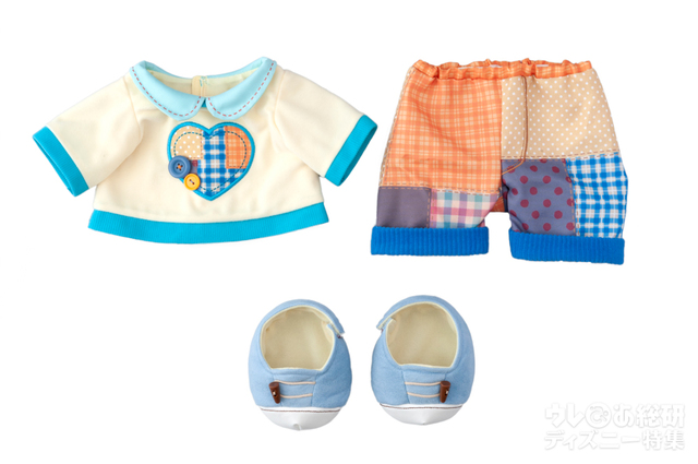 コスチュームセット 4,800円｜【セット内容】上着、ズボン、くつ｜東京ディズニーシー「ダッフィーのハートウォーミング・デイズ」2018｜【販売店舗】マクダックス・デパートメントストア