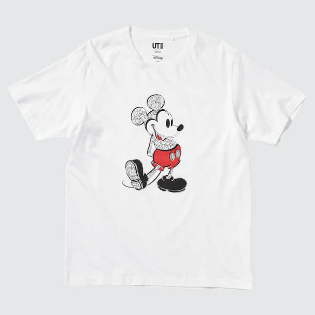 ミッキー スタンズ UT グラフィックTシャツ（半袖・レギュラーフィット）¥1,500
