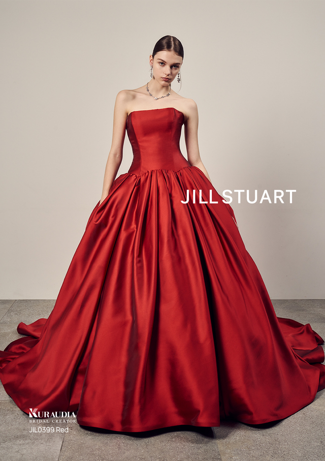 ジルスチュアート 新作ウェディングドレス JIL-0399_Red