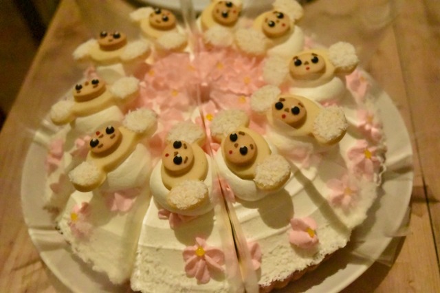 白桃 チェブラーシカ タルト