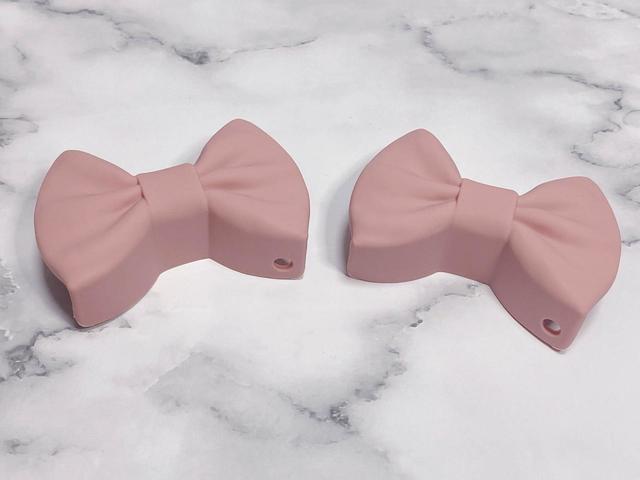 【Francfranc（フランフラン）】リボン なべつかみ 2個セット ライトピンク／税込500円