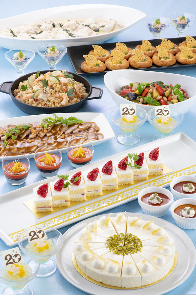 「オチェーアノ」ブッフェ料理　イメージ（現在のメニューではありません）