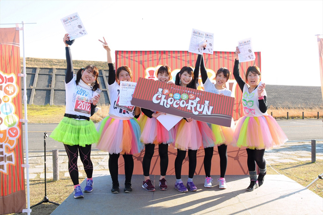 昨年開催「チョコラン」に参加したチョコ好き女子たち